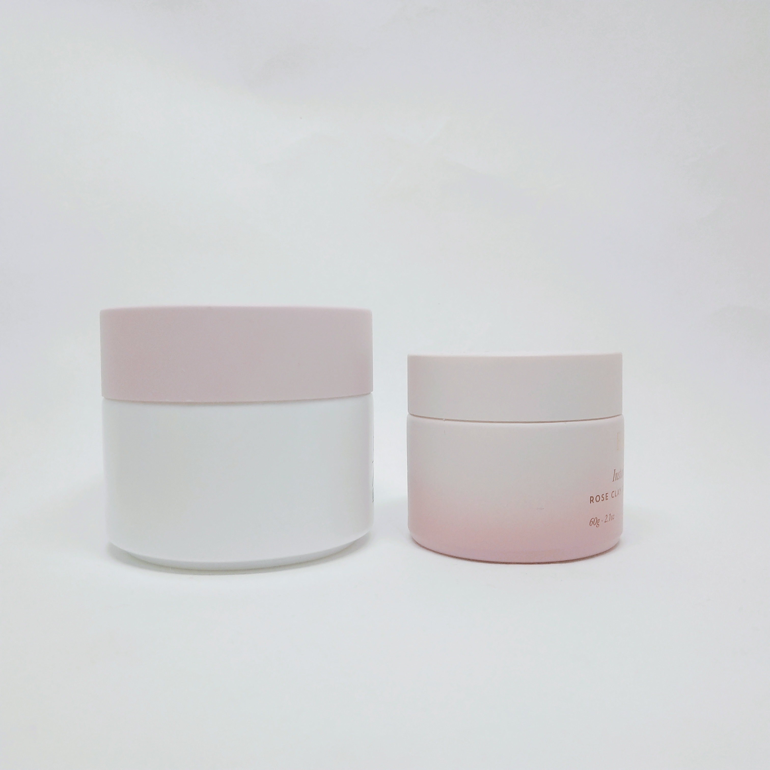 Wholesale 30g Cheap Glass White porcelain jars with white Lid