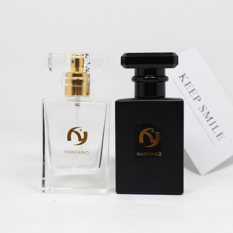 Wholesale 30ml 50ml 100ml Free Sample Luxury Woman Square Spray Glass Perfume Bottle