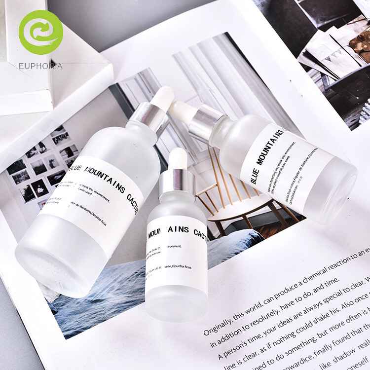 Wholesale 30ml 50ml 100ml clear amber blue essential oil glass dropper bottle