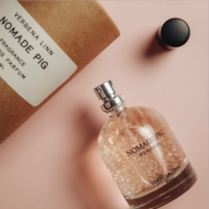 Wholesale 30ml 50ml round pump spray empty glass perfume bottle
