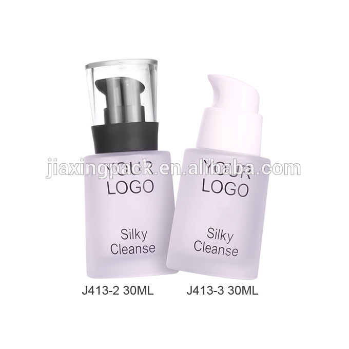 Wholesale 30ml Glass Cosmetic Lotion Bottle with Pump