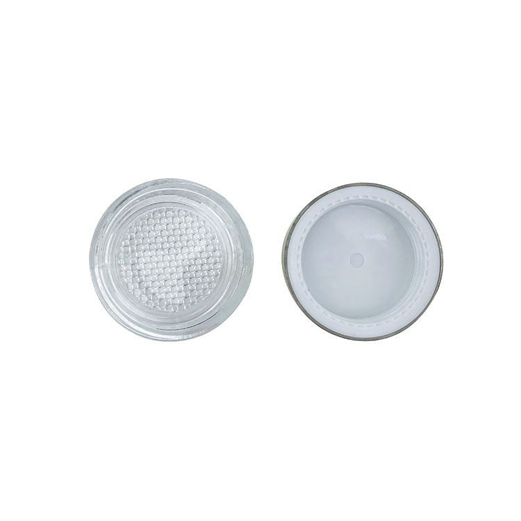 Wholesale 30ml high quality screw cap glass clear cream jars