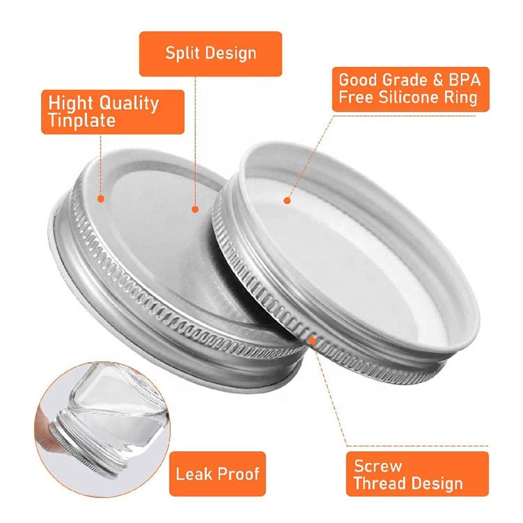 Wholesale 32oz clear wide mouth glass mason storage jars with screw lid for food candy honey caviar jam