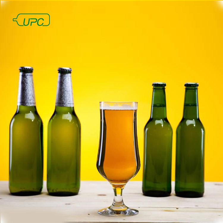 Wholesale 330ml 500ml 650ml empty beer glass bottles