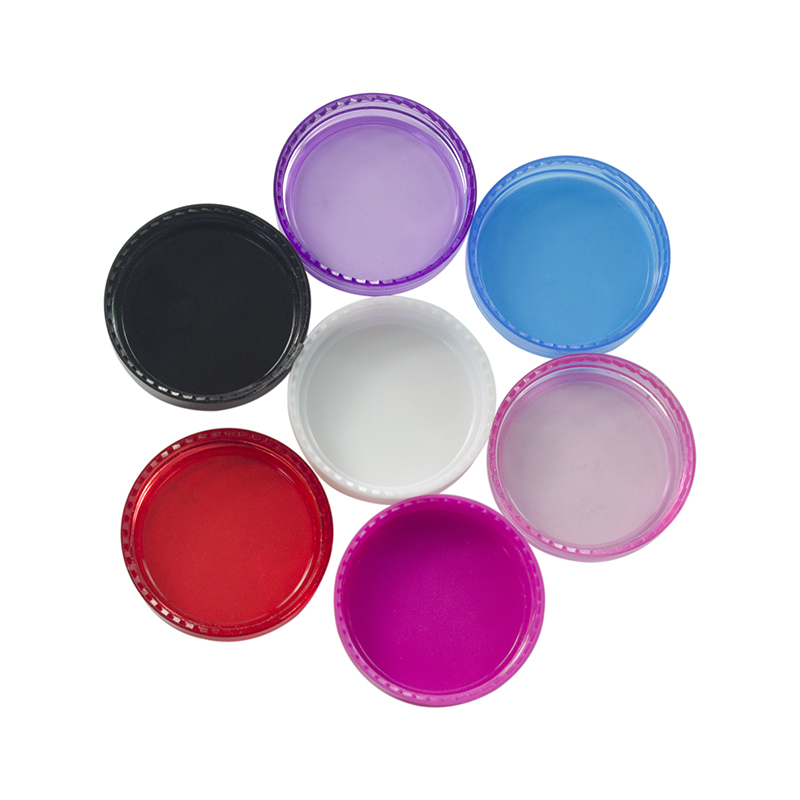 Wholesale 3g 5g plastic cosmetic skin care cream mini sample packaging round shape or square shape jar with colorful lids