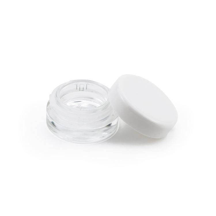 Wholesale 3ml 5ml 7ml 9ml Wide Mouth Glass CRC Concentrate Container Child Proof Jar