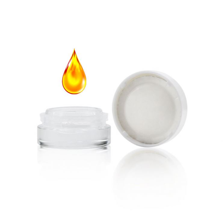 Wholesale 3ml 5ml 7ml 9ml Wide Mouth Glass CRC Concentrate Container Child Proof Jar