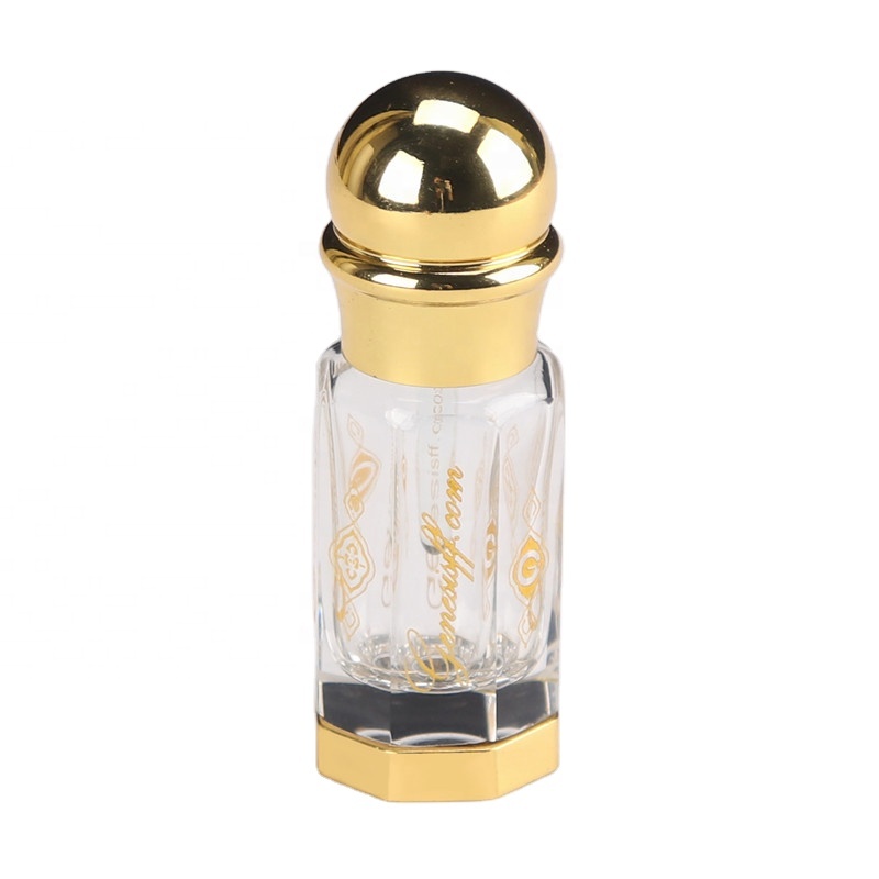 Wholesale 3ml 6ml 12ml Crystal Glass Arabian Perfume Oil Bottles With Logo Engraved