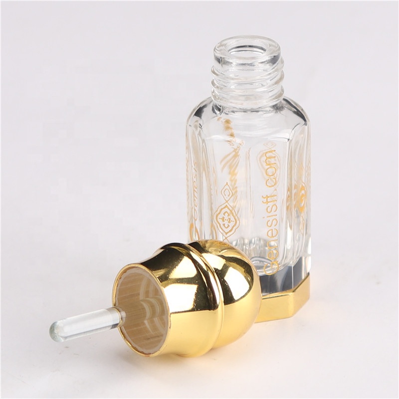 Wholesale 3ml 6ml 12ml Crystal Glass Arabian Perfume Oil Bottles With Logo Engraved
