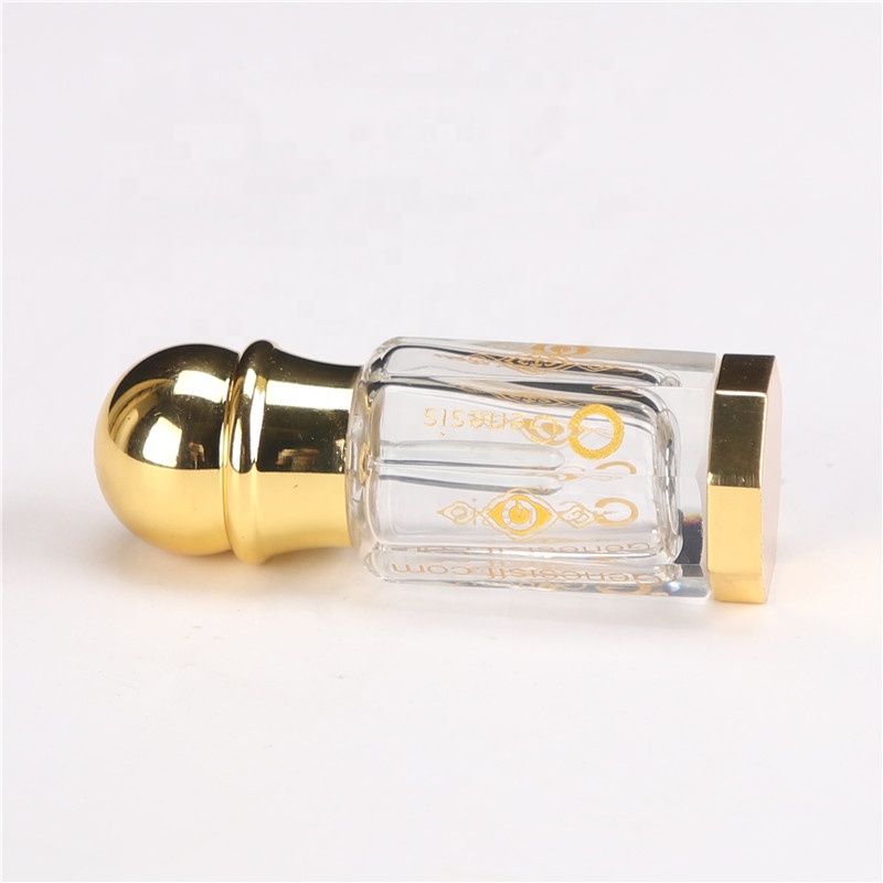 Wholesale 3ml 6ml 12ml Crystal Glass Arabian Perfume Oil Bottles With Logo Engraved