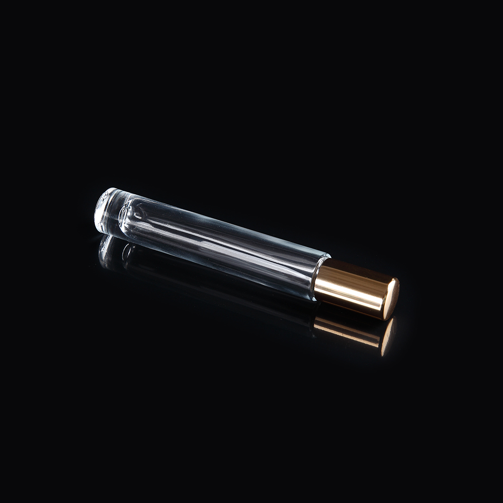 Wholesale 3ml 6ml 12ml Quadrilateral Attar Crystal Glass Perfume Essential Oil Roller Ball Bottles