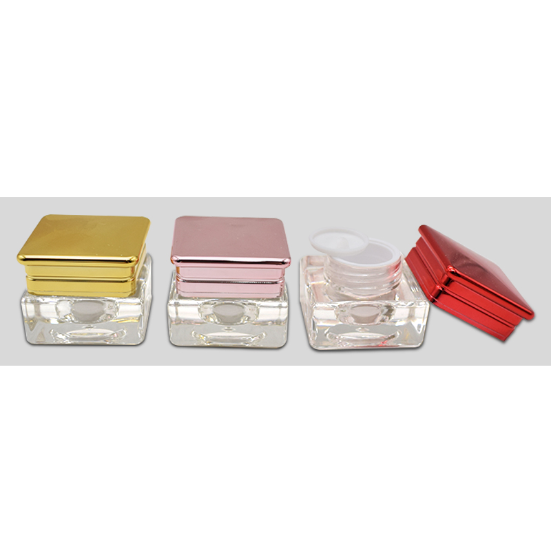 Wholesale 3ml Cosmetic Jar Empty Makeup Container With Colorful Lid
