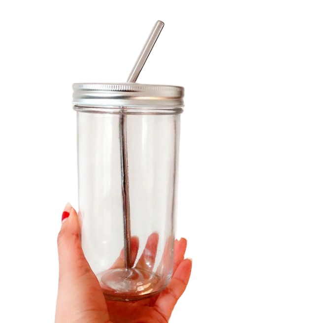 Wholesale 4 oz 8oz Glass Mason Baby Food Jar With Metal/Plastic Lid