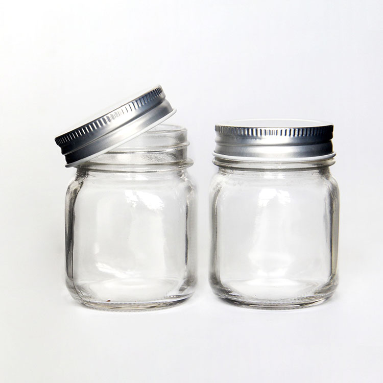 Wholesale 4oz 120ml Small Wide Mouth Canning Jars Glass With Screw Lid