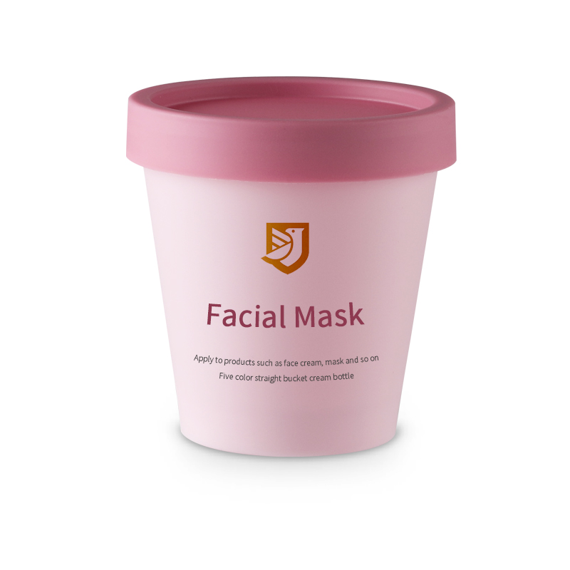 Wholesale 50g 100g 200g PP plastic skincare cream jar colored cosmetic jars