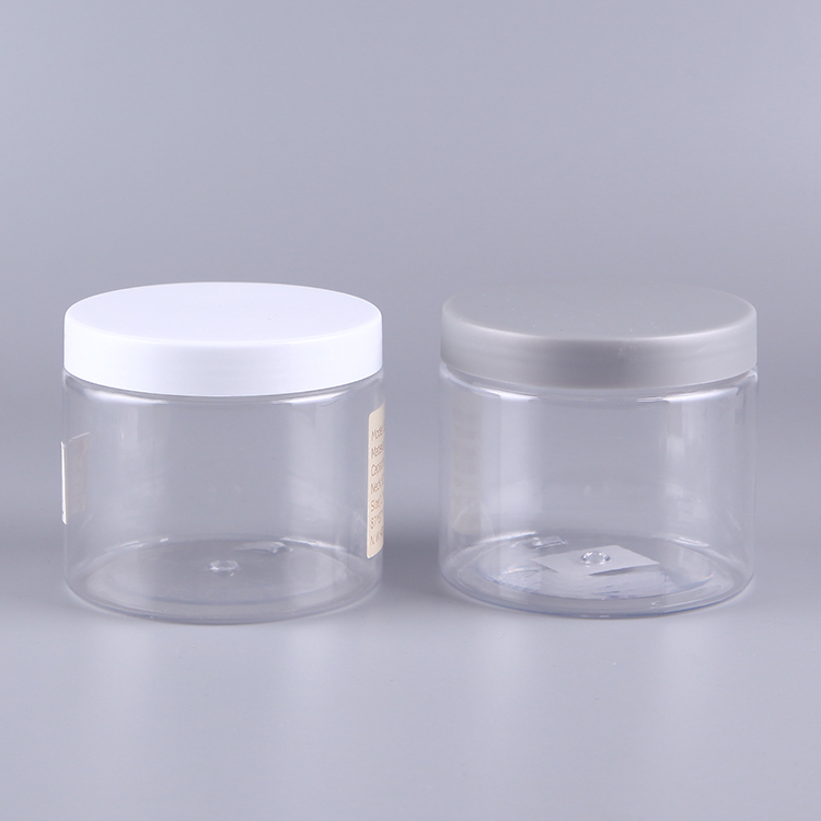 Wholesale 50g-150g Empty Transparent Skin Cream Plastic Jar Container Packaging