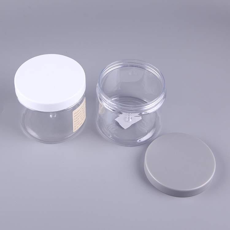 Wholesale 50g-150g Empty Transparent Skin Cream Plastic Jar Container Packaging