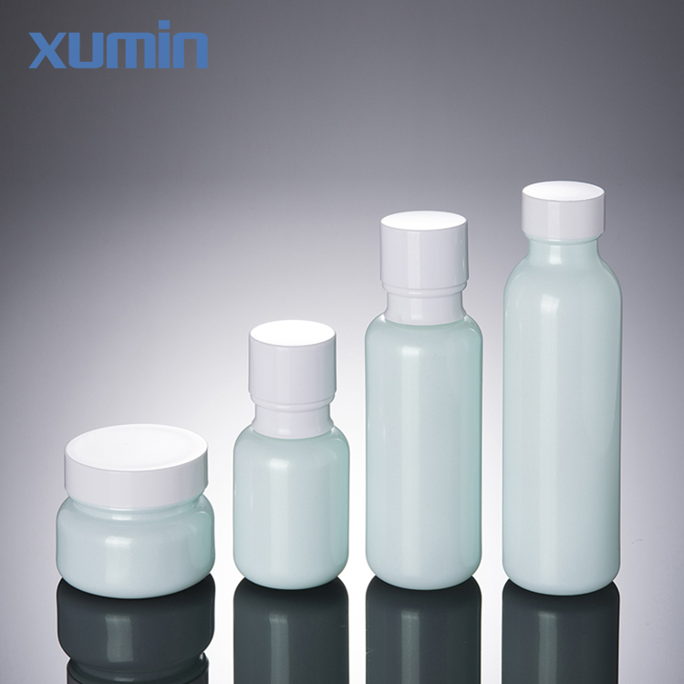 Wholesale 50g 50ml 110ml 150ml Frosted Glass lotion bottles Packaging Frosted Glass Jar for Cream