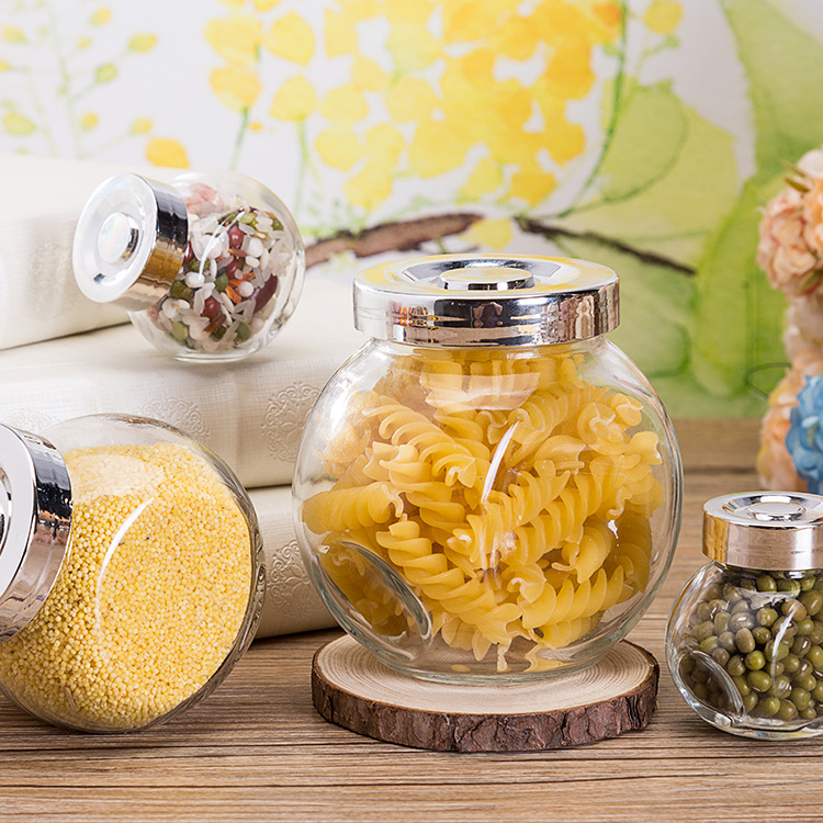 Wholesale 50ml 180ml 380ml food grade empty mini storage glass jar with lid bottles jars glass