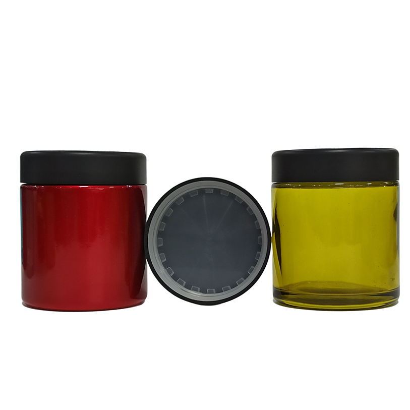 Wholesale 50ml 70ml 110ml 150ml 220ml glass container for CBD Flower Container