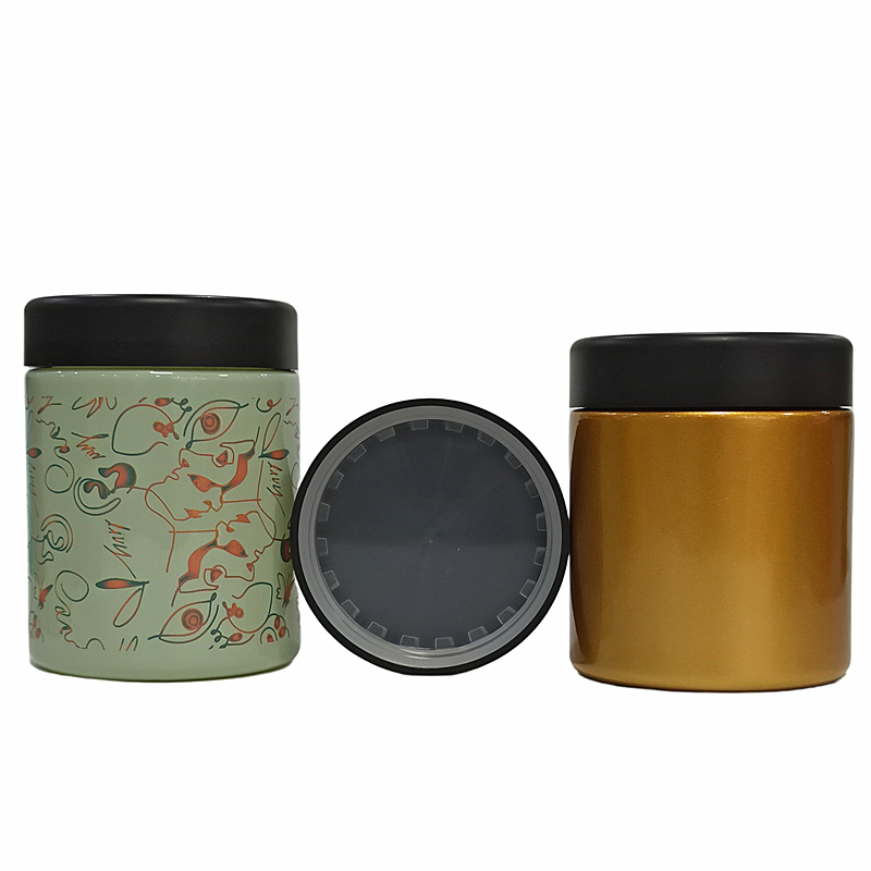 Wholesale 50ml 70ml 110ml 150ml 220ml glass container for CBD Flower Container