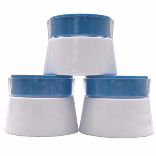 Wholesale 50ml  Plastic PP  Cream Jar  for Cosmetic