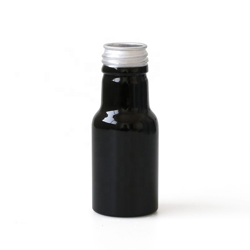 Wholesale 50ml aluminum shot bottle food grade coating for energy