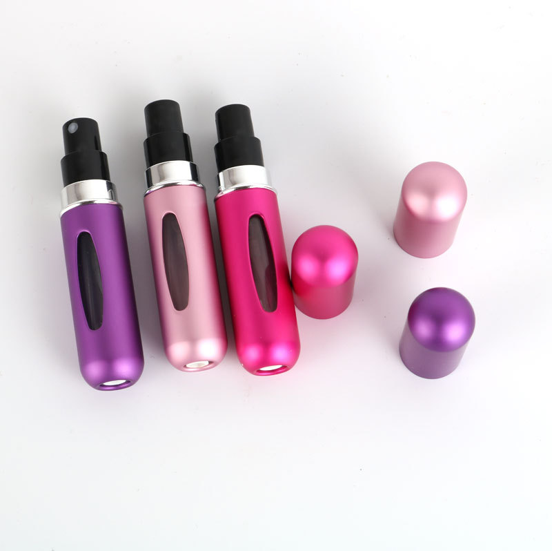 Wholesale 5ML Mini Spray Bottle Aluminum Refillable Empty Perfume Bottle