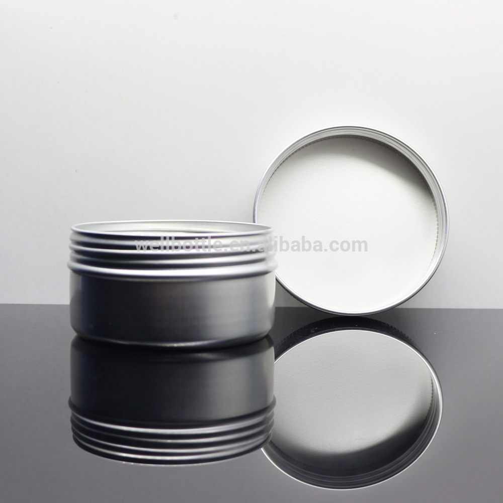 Wholesale 5g 10g 15g 20g 30g 50g 100g 150g 200g 300g 500g 750g 1000g food pomade cosmetic aluminum jar tin container AJ-888A