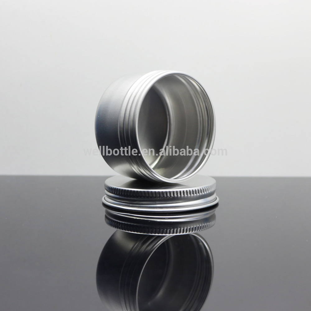 Wholesale 5g 10g 15g 20g 30g 50g 100g 150g 200g 300g 500g 750g 1000g food pomade cosmetic aluminum jar tin container AJ-888A