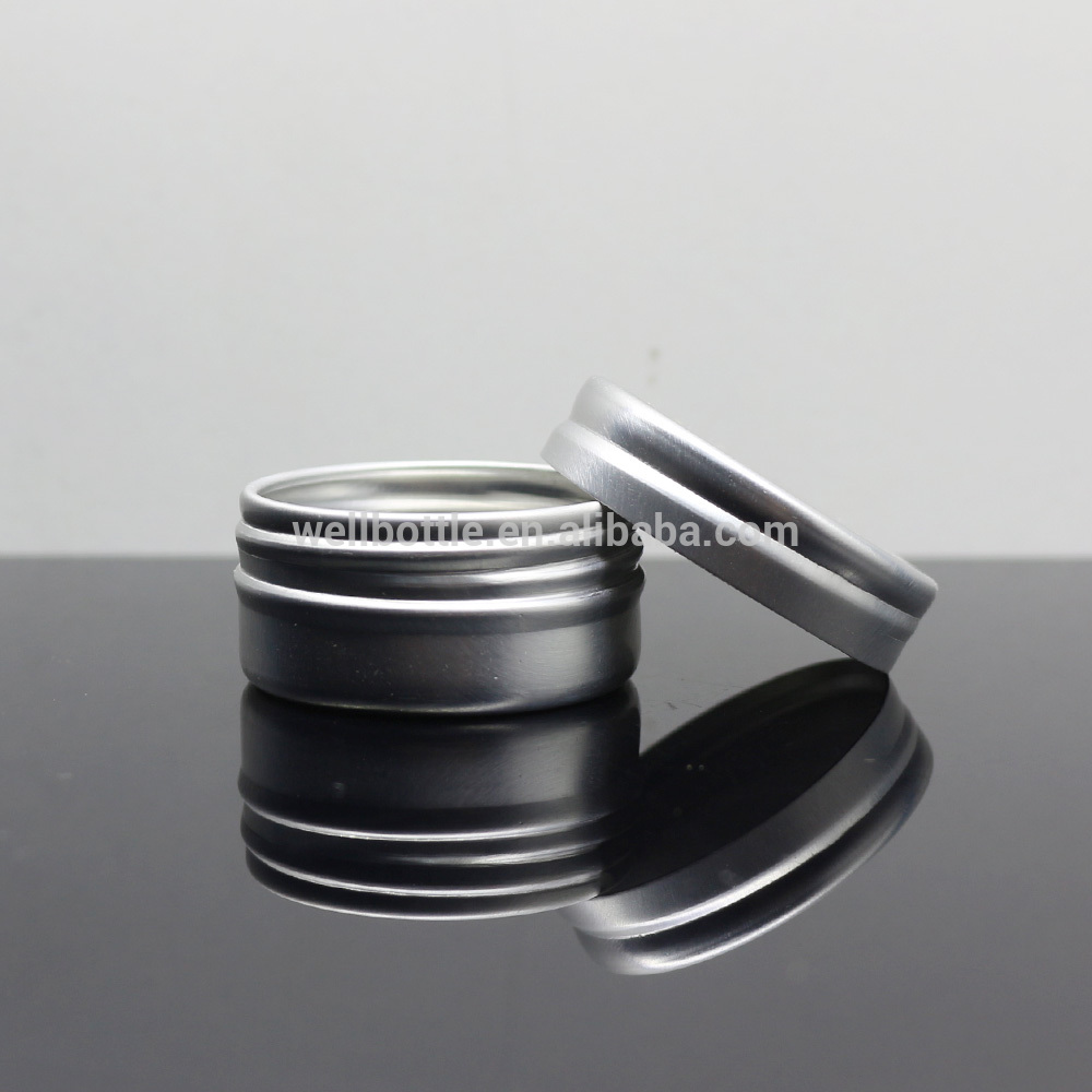 Wholesale 5g 10g 15g 20g 30g 50g 100g 150g 200g 300g 500g 750g 1000g food pomade cosmetic aluminum jar tin container AJ-888A