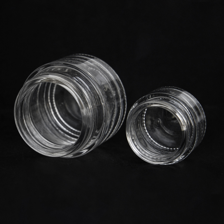 Wholesale 5g 10g 15g 20g 30g 50g 100g Cosmetic Cream Jars Round Skin Care Jars Face Cream Jar Silver with Lid