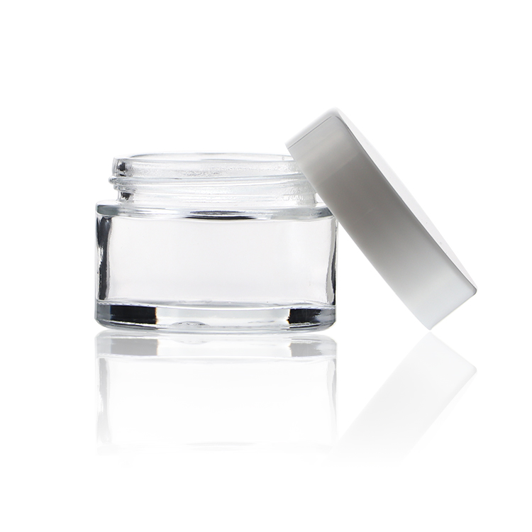 Wholesale 5g 10g 15g 30g 100g Glass Jar Containers Cosmetic