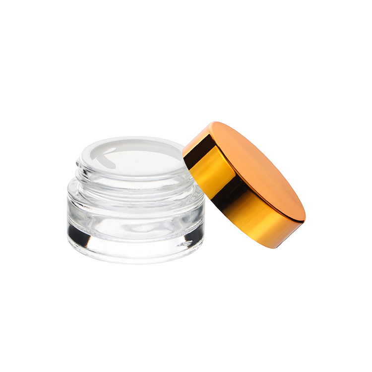 Wholesale 5g 10g 15g 30g 100g Glass Jar Containers Cosmetic