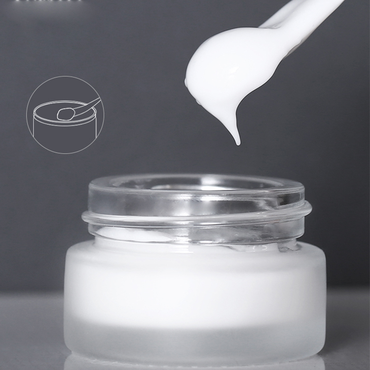 Wholesale 5g 10g 20g 50g 100g Glass Cosmetic Jar Frosted Glass Cream Jar Glass Jars For Eye Cream