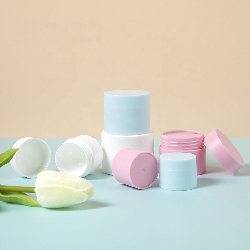 Wholesale 5g 15g 20g 30g 50g Cosmetics Containers Plastic Scrub Cream Jars