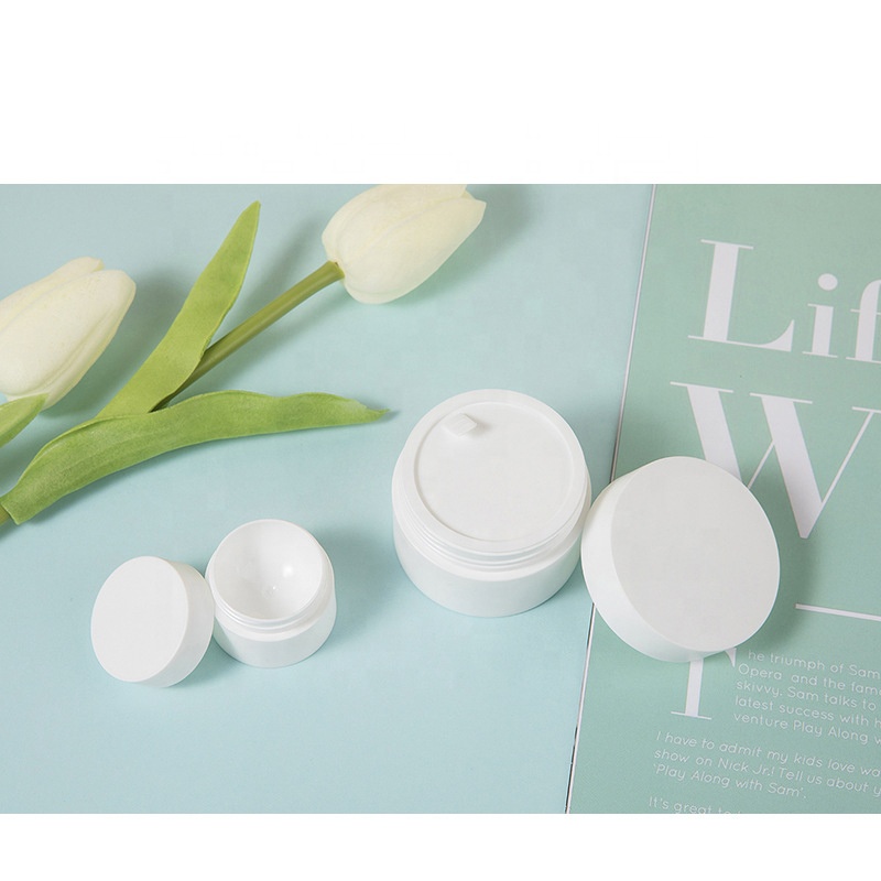 Wholesale 5g 15g 20g 30g 50g Cosmetics Containers Plastic Scrub Cream Jars