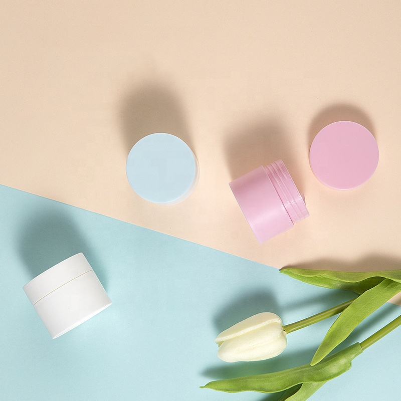 Wholesale 5g 15g 20g 30g 50g Cosmetics Containers Plastic Scrub Cream Jars