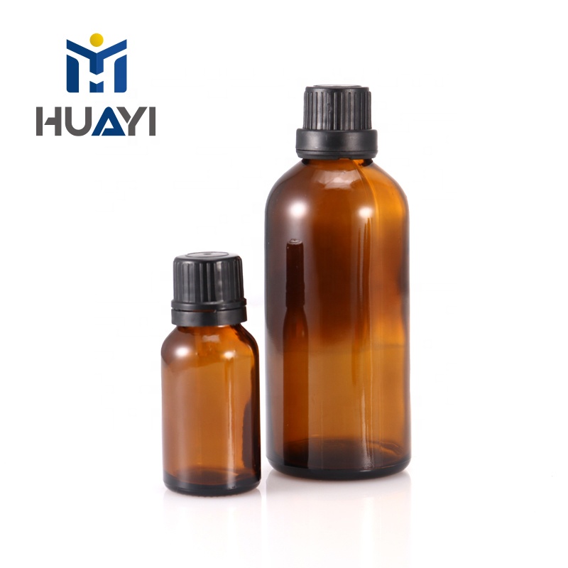 Wholesale 5ml 10ml 15ml 20ml 30ml 50ml 100ml 150ml 200ml empty amber boston dropper glass essential oil spray bottle