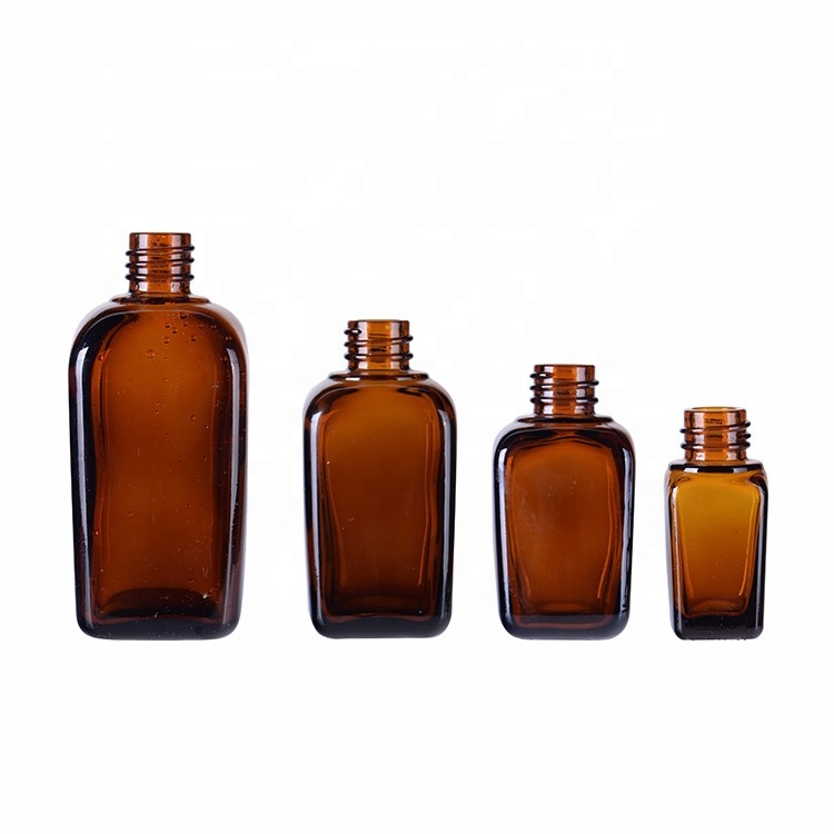 Wholesale 5ml 10ml 15ml 20ml 30ml 50ml 100ml amber glass dropper bottle with pump spray
