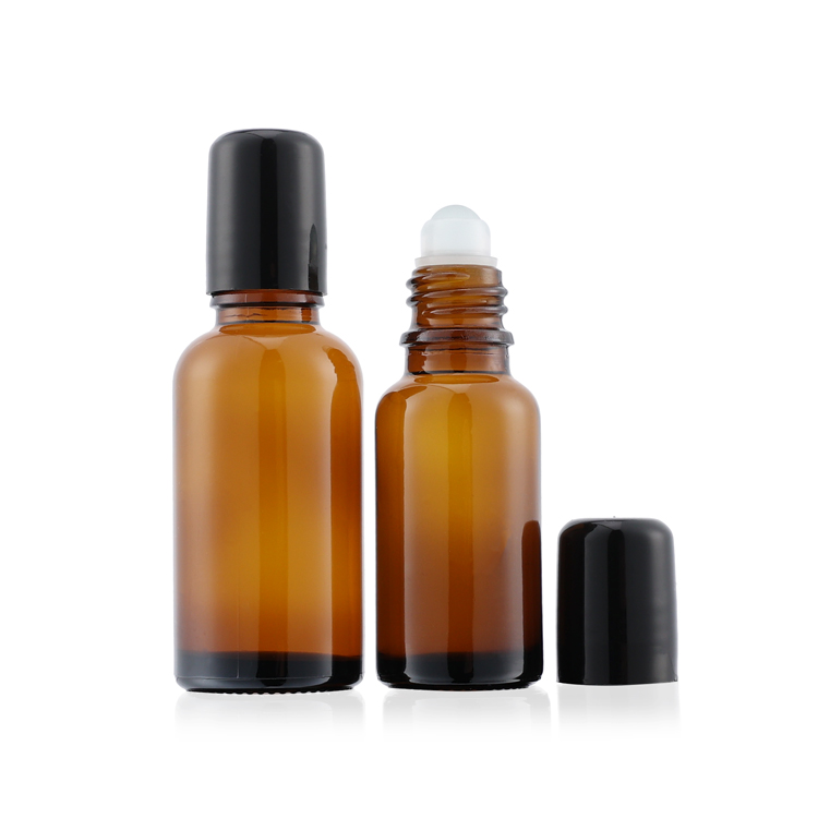 Wholesale 5ml 10ml 15ml 20ml 30ml 50ml 100ml e liquid essential oil black glass dropper bottle with screen printing