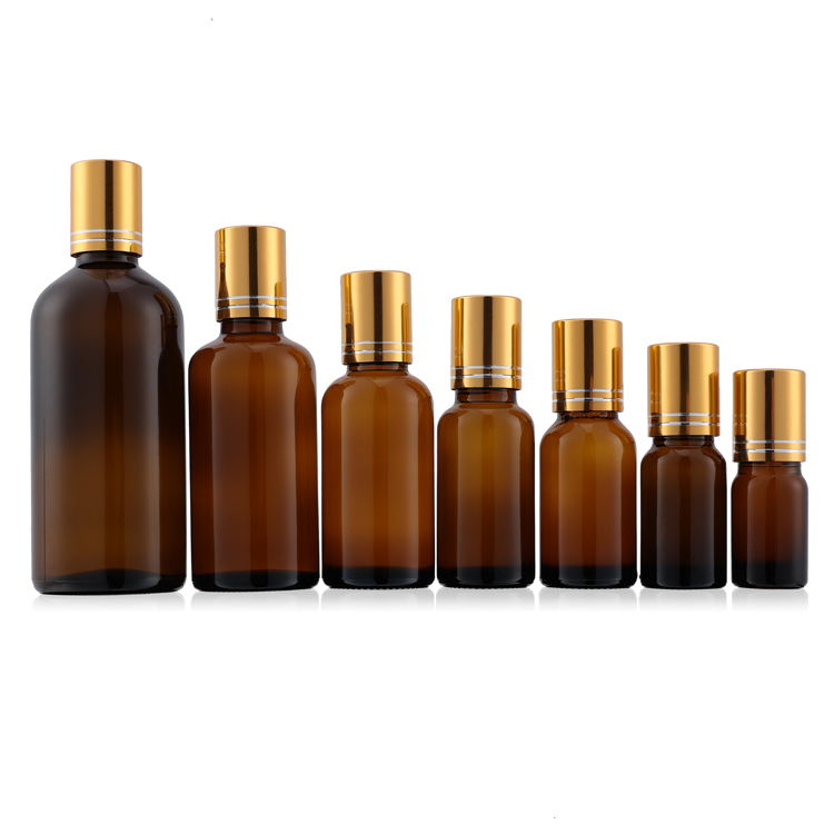 Wholesale 5ml 10ml 15ml 20ml 30ml 50ml 100ml e liquid essential oil black glass dropper bottle with screen printing