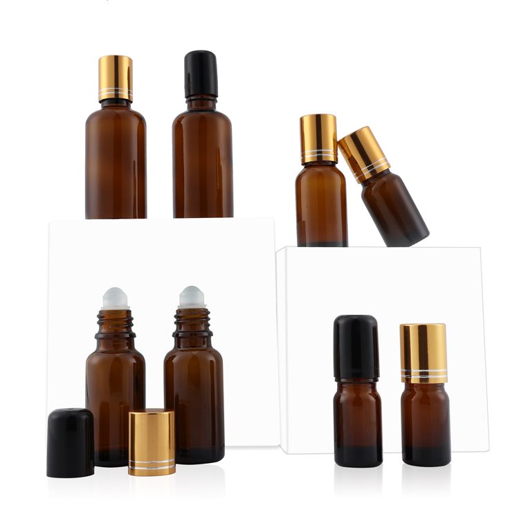 Wholesale 5ml 10ml 15ml 20ml 30ml 50ml 100ml e liquid essential oil black glass dropper bottle with screen printing