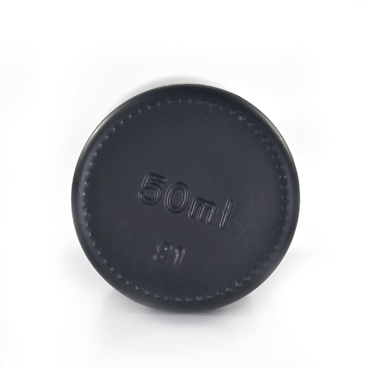 Wholesale 5ml 10ml 15ml 20ml 30ml 50ml 100ml matte black glass dropper bottle with childproof cap