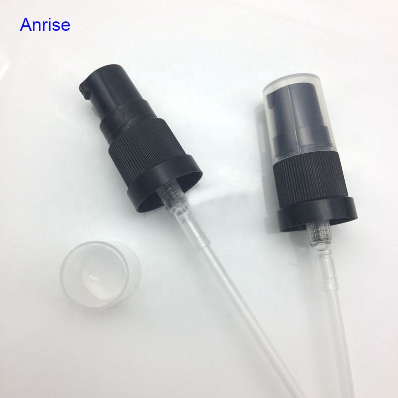 Wholesale 5ml 10ml 15ml 30ml 50ml 100ml Amber Glass Essential Oil Lotion Pump Bottle with Black Spray Cap