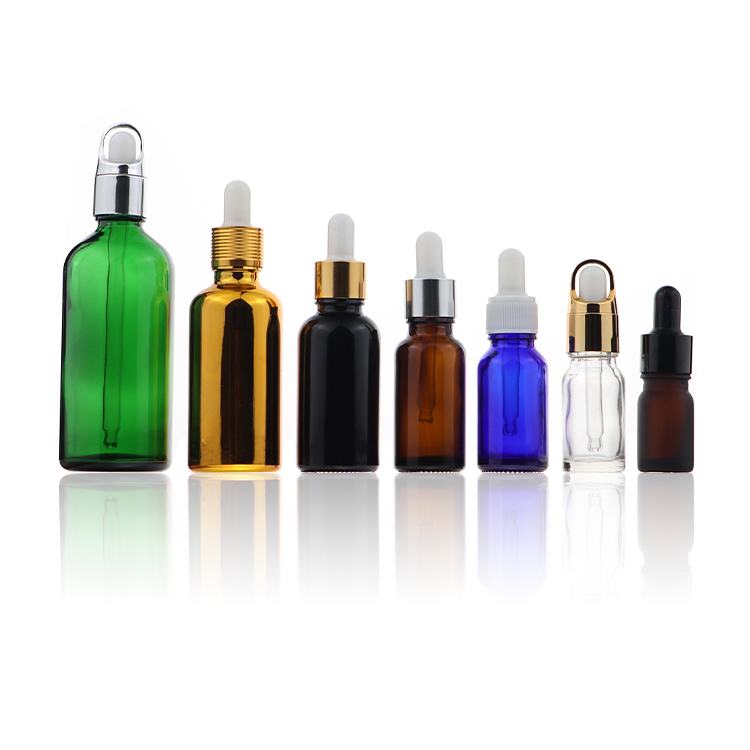 Wholesale 5ml 10ml 15ml 30ml 50ml 100ml Clear Essential Oil Bottle Glass With Dropper