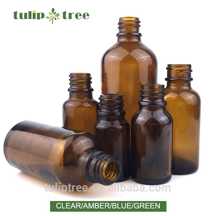 Wholesale 5ml 10ml 15ml amber clear green blue glass dropper bottle 20ml 30ml 50ml 100mlfor e liquid