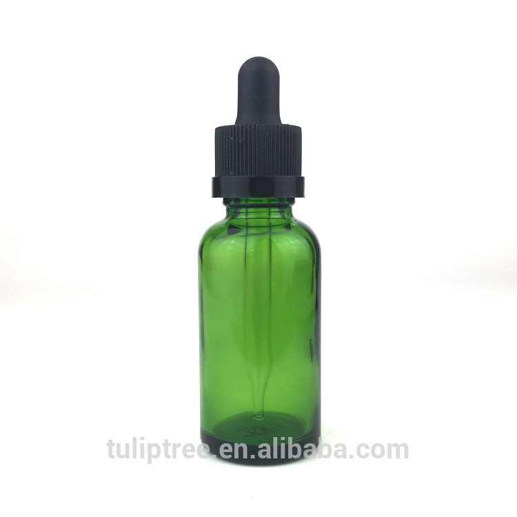 Wholesale 5ml 10ml 15ml amber clear green blue glass dropper bottle 20ml 30ml 50ml 100mlfor e liquid