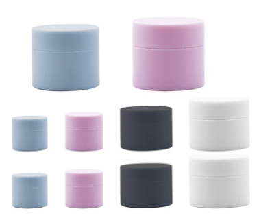 Wholesale 5ml 15ml 20ml 30ml 50ml matte Cosmetics Containers and Plastic Cream Jar