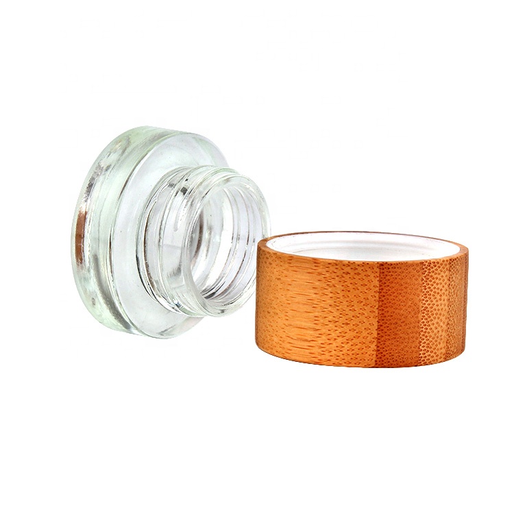 Wholesale 5ml Eye Cream Jar With Bamboo Lid